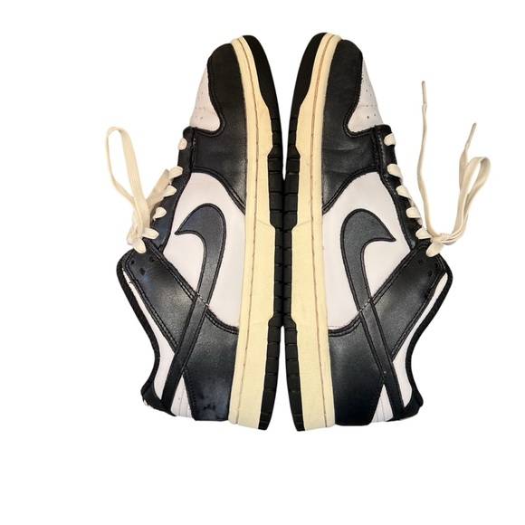 Nike Dunk Low Panda Coconut Vintage Premium White/Black FQ8899-100 Women’s 8.5 - Picture 7 of 13